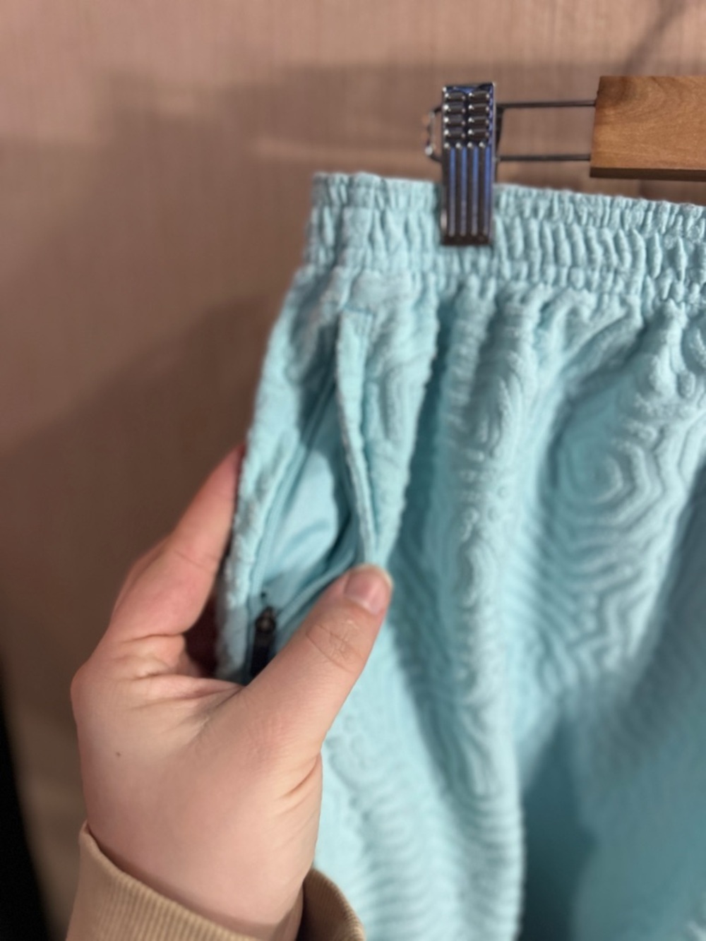 Women's Nike F.C. Light Blue Soccer Track Shorts Size Small - Picture 3 of 5